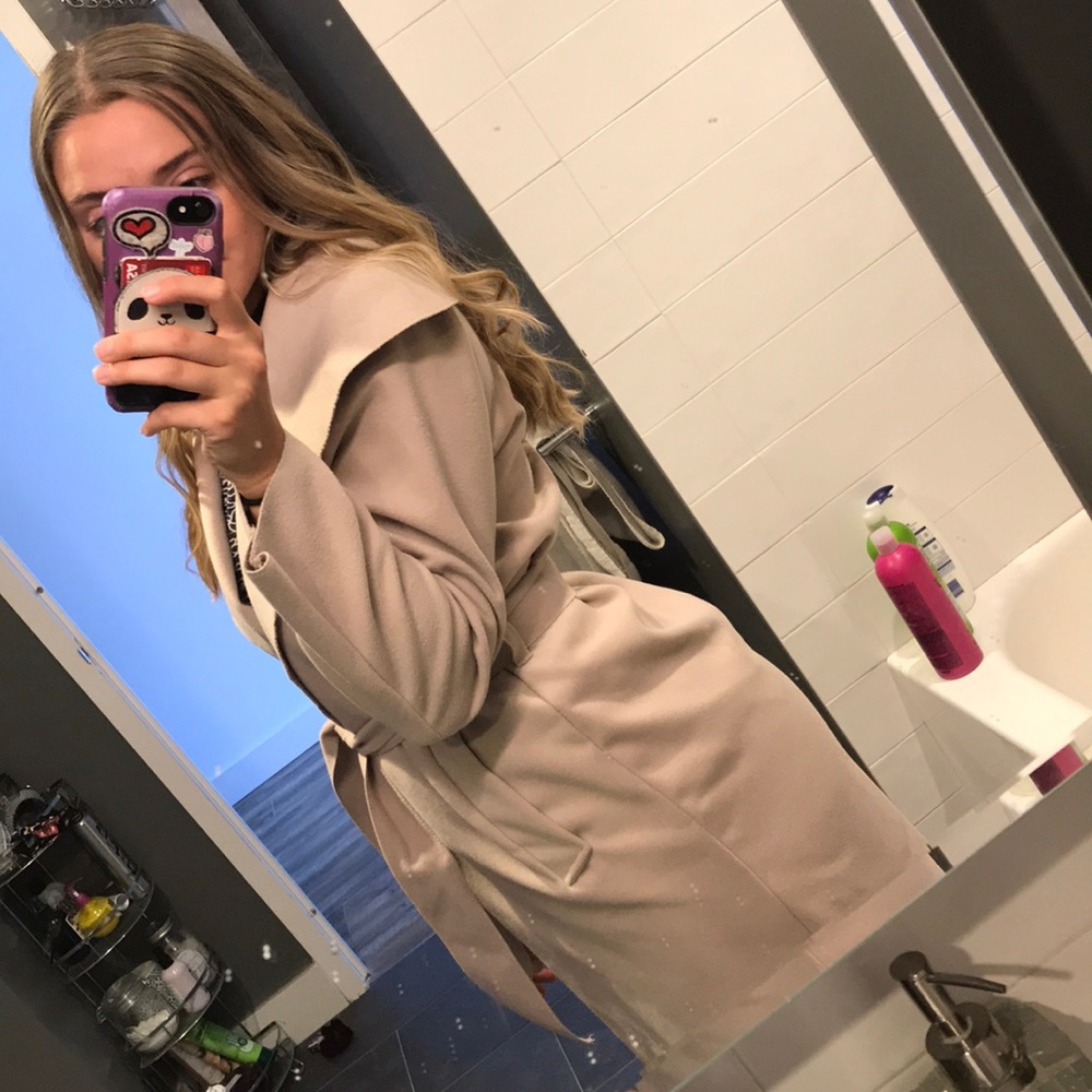 Polyester Wrap Coat - image 5